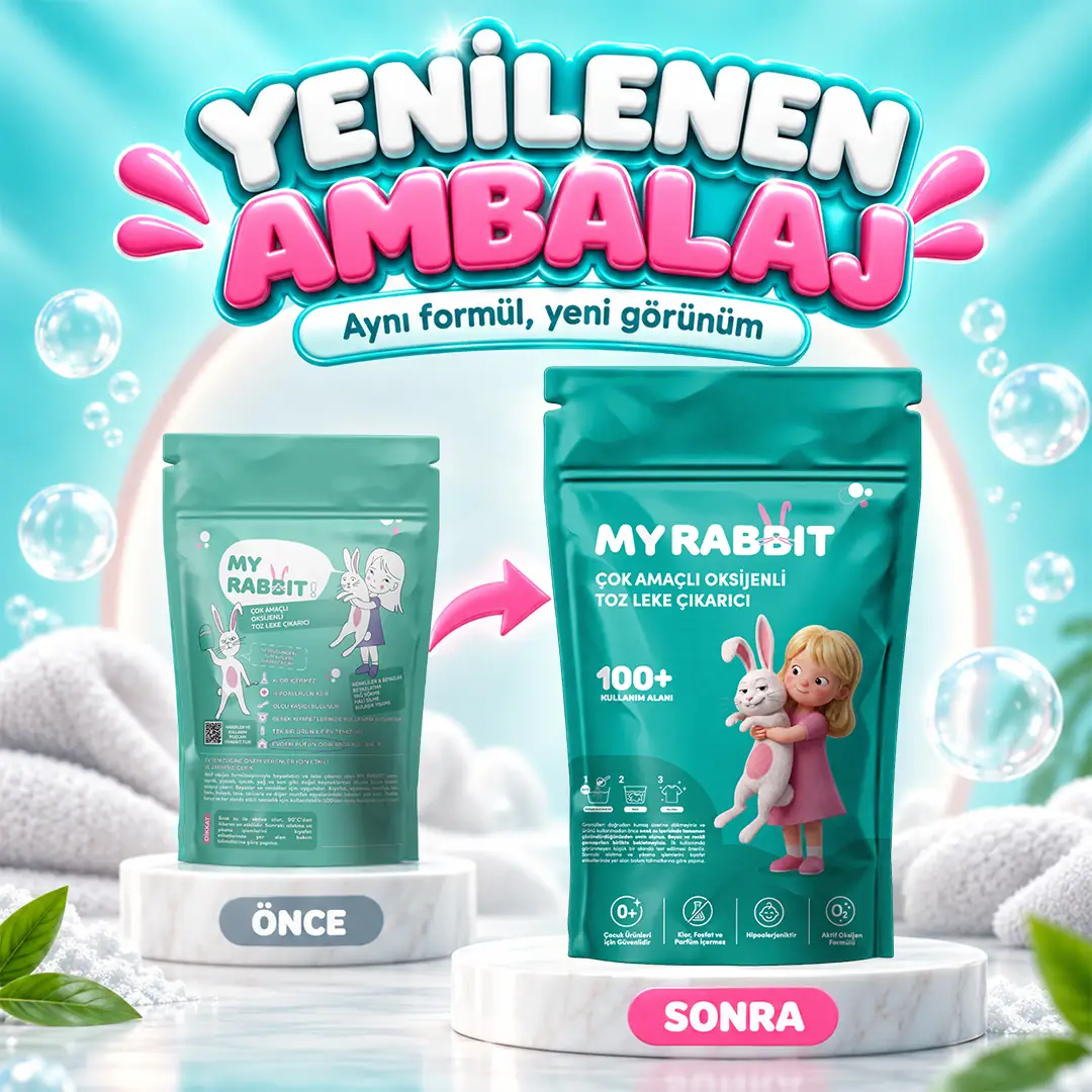 Çamaşır Ve Yüzey Için Çok Amaçlı Oksijenli Toz Leke Çıkarıcı ve beyazlatıcı 2'li Paket 2 X 800 gr