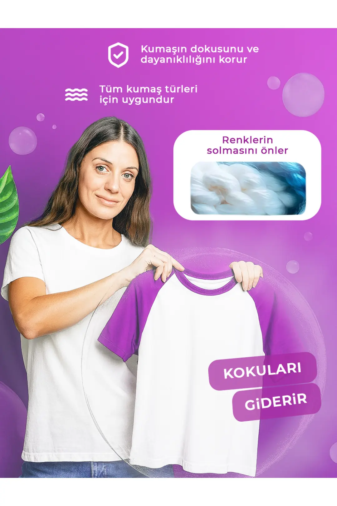 Sıvı Çamaşır Deterjanı Leke Çıkartıcı Konsantre Formül, Derin Temizlik Uzun Süreli Ferahlık 2 Litre