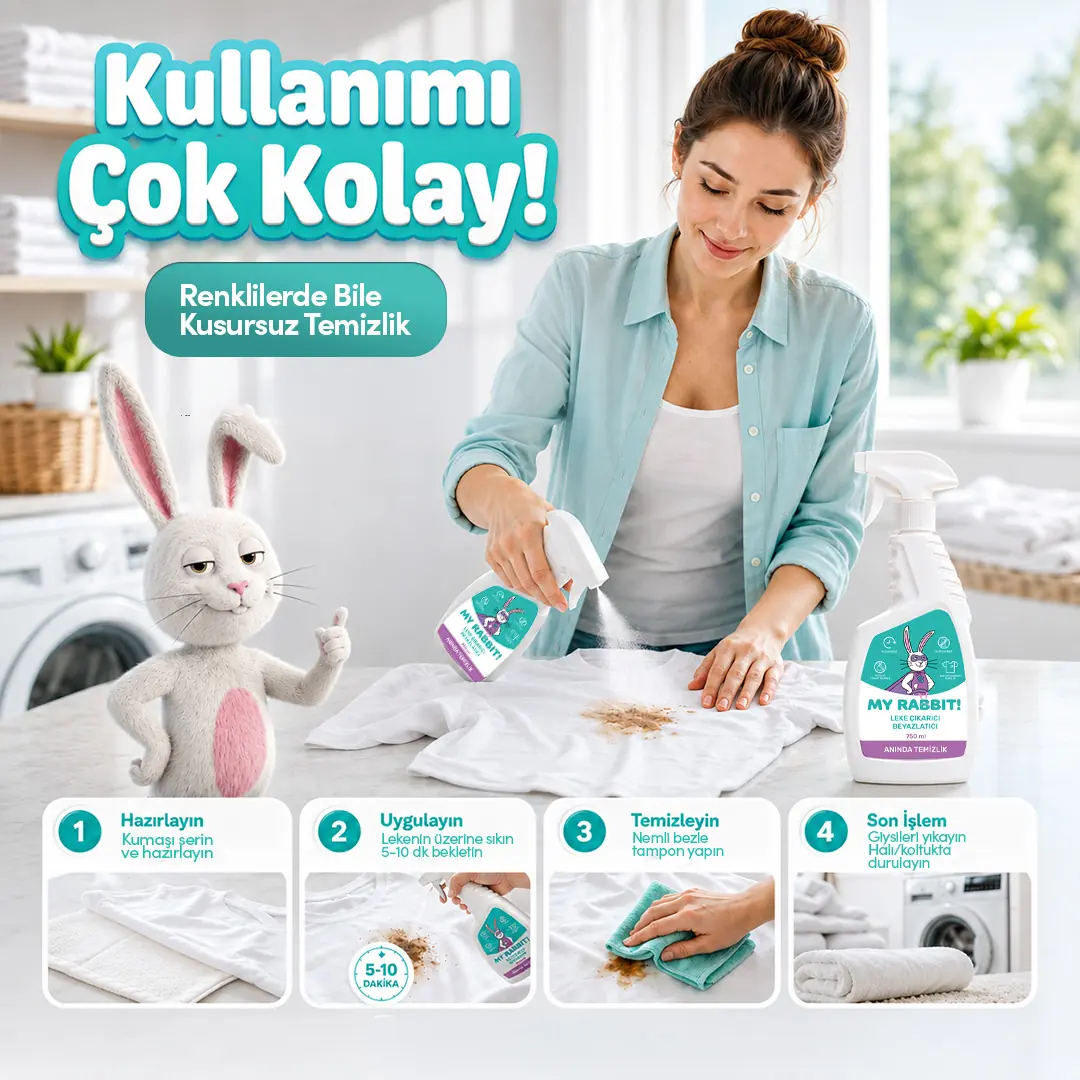 Ultra Güçlü Çok Amaçlı Leke Çıkarıcı Sprey – Kumaş, Halı, Koltuk ve Döşeme Temizleyici 750 ml