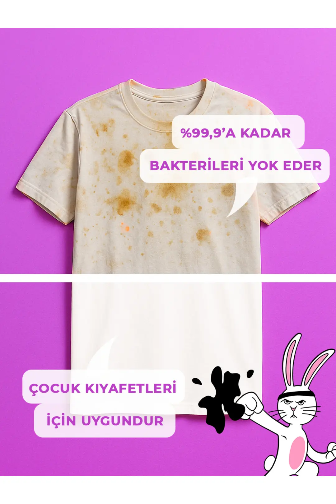 Sıvı Çamaşır Deterjanı Leke Çıkartıcı Konsantre Formül, Derin Temizlik Uzun Süreli Ferahlık 2 Litre