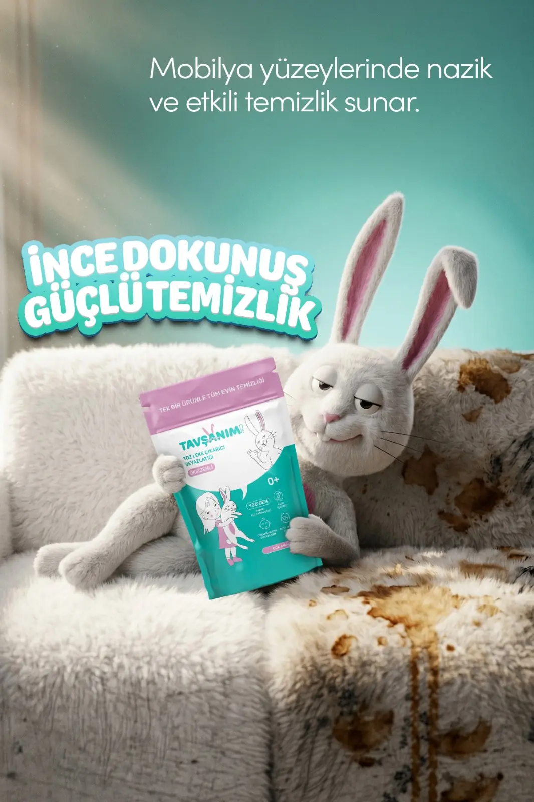 Çok Amaçlı Oksijenli Toz Leke Çıkarıcı Ve Beyazlatıcı 4x800g